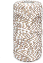 Load image into Gallery viewer, Twine String Butchers Twine 328 Feet 2mm Thick Christmas Halloween Twine for Gift Wrapping DIY Crafts Home Decoration String Art Gardening