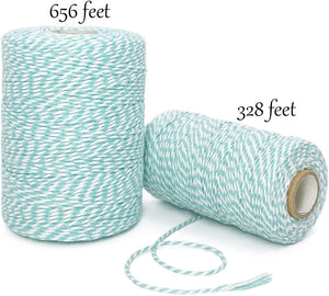 Cotton Twine String, 656 Feet Hemp Cord Compatible With Gift