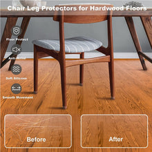 Load image into Gallery viewer, 16pc Chair leg cap Elastic silicone furniture table feet protection Bottom Cover Pad wood floor protector Scratches Reduce Noise
